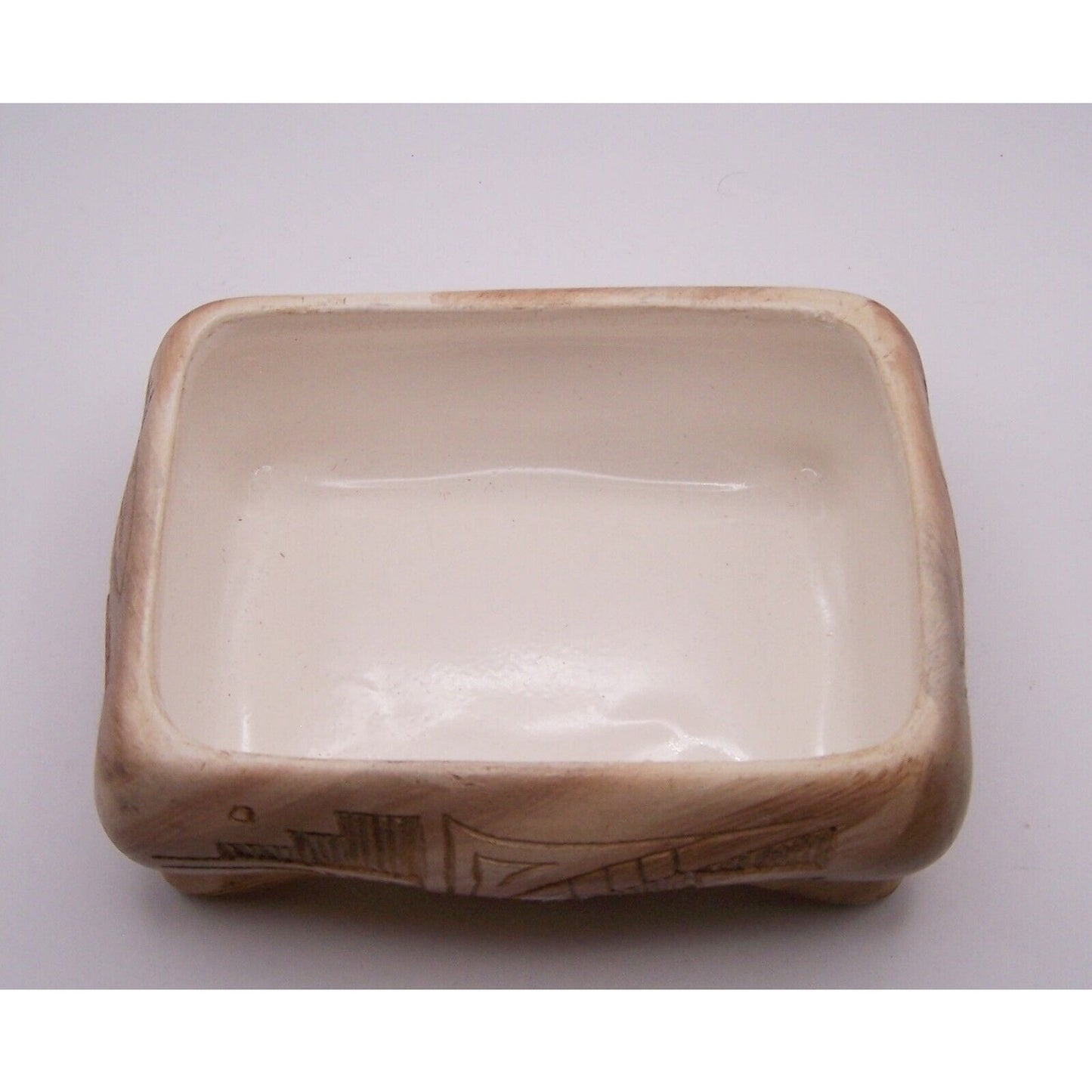 Navajo Etched Art Pauline Blackhorse Signed Hand Made Jewelry Box Lidded