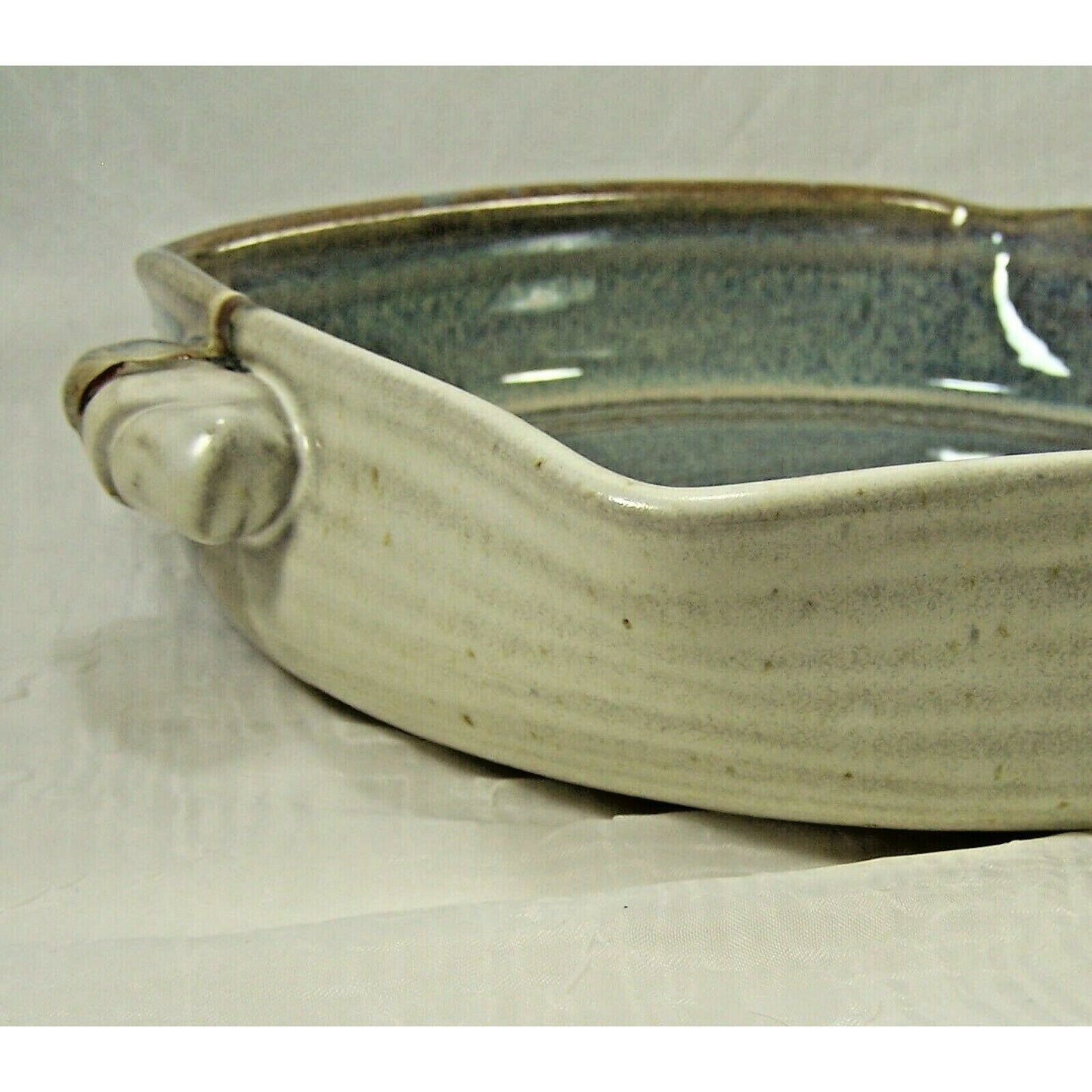 Art Pottery Glazed Serving Bowl Kenneth Merrill Canyon Creek Pottery Sisters, OR