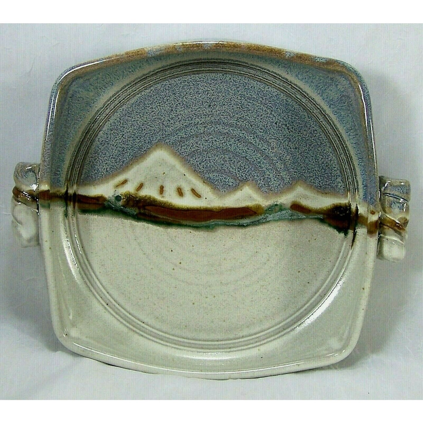 Art Pottery Glazed Serving Bowl Kenneth Merrill Canyon Creek Pottery Sisters, OR