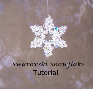 Swarovski Snowflake Tutorial - Crystal Visions Snowflake