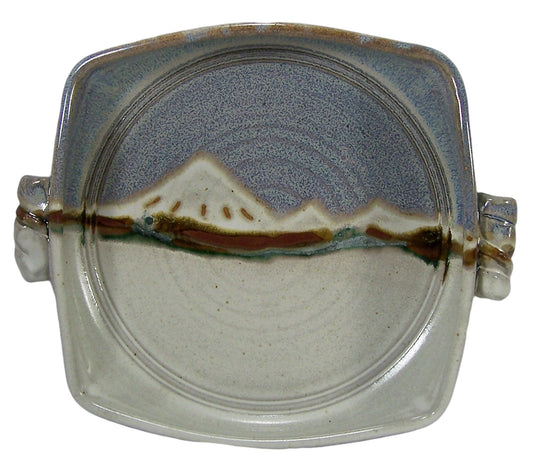 Art Pottery Glazed Serving Bowl Kenneth Merrill Canyon Creek Pottery Sisters, OR